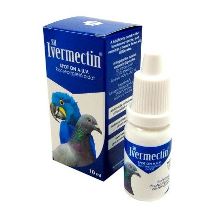 SH-Ivermectin spot on 10 ml féreghajtó madaraknak 