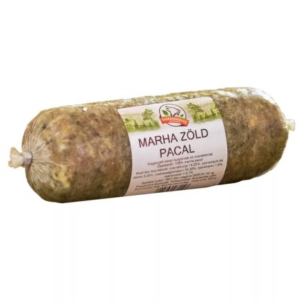 Farkaskonyha Marha Zöld Pacal darálva kutyának 500g 