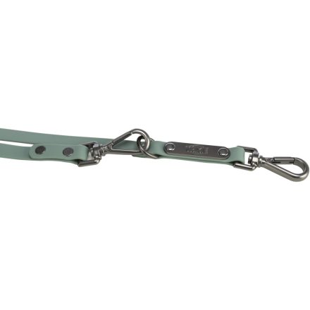 Trixie 1971219 CityStyle Adjustable Lead - állítható póráz (PVC bevonattal) kutyák részére S-M (2m/13mm), zöld (zsálya)