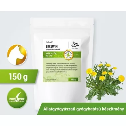 FitoCavallo EKCEWIN gyógynövénykeverék száraz ekcéma, száraz bőrviszketés, szőrhullás, bőrgomba esetén kutyának 150g