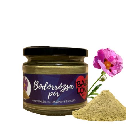 BARF LOVE 100% Bodorrózsa por kutyáknak 60g