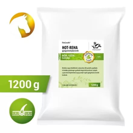 Fitocavallo HOT-REHA gyógynövénykeverék krónikus patairha- vagy patahenger-gyulladás esetén lovaknak 1200g