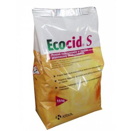 Ecocid S fertőtlenítő por 2.5kg