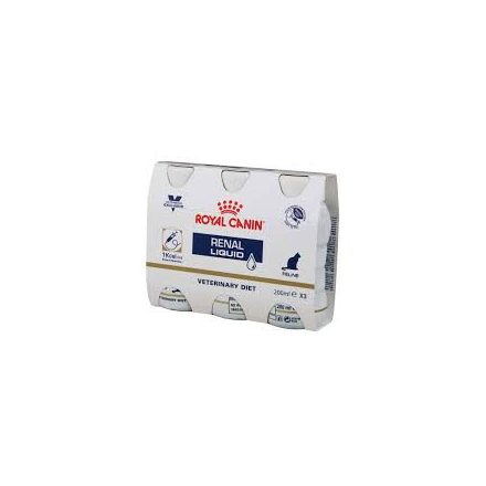 Royal Canin Feline Renal Liquid 3 x 200 ml