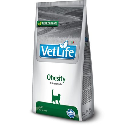 Vet Life Natural Diet Cat Obesity gyógytáp 2kg