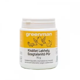 Greenman kisállat lakhely szagtalanító por 70g