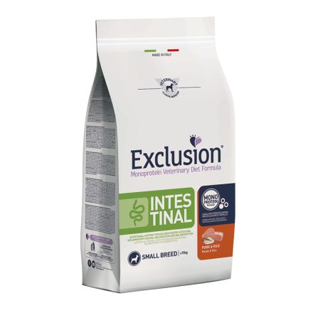 Exclusion Veterinary Diet Intestinal Pork & Rice Small gyógytáp kutyának 7kg