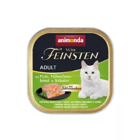   Animonda Vom Feinsten Gourmet pulyka, csirkemell, gyógynövény 32x100g (83265)