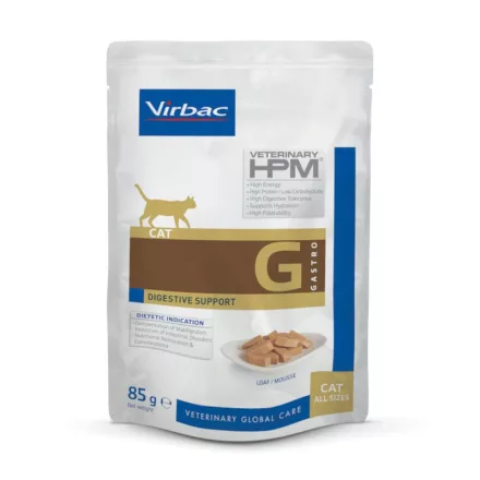 Virbac HPM Diet Cat Digestive Support alutasakos macskaeledel 85g