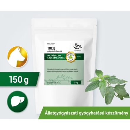 FitoCavallo TOXIL gyógynövénykeverék méregtelenítést, salaktalanítást támogató kutyának 150g