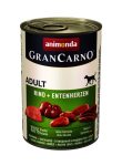 Animonda GranCarno Adult  Marha-kacsaszív 6x400g (82746)  