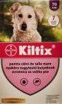   Kiltix kullancs- és bolhairtó nyakörv nagytestű kutyák részére 70 cm