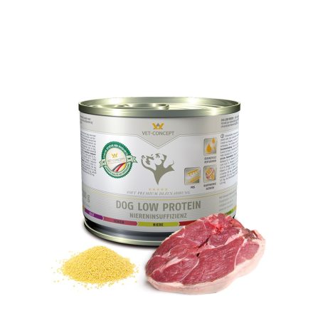 Vet-Concept Dog Low Protein nedves diétás konzerv 6x200g