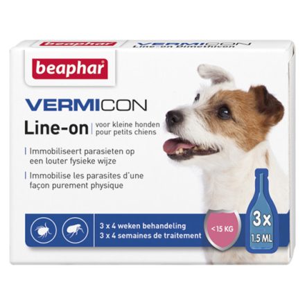 Beaphar Vermicon - Spot On kistestű kutyák részére (<15kg)